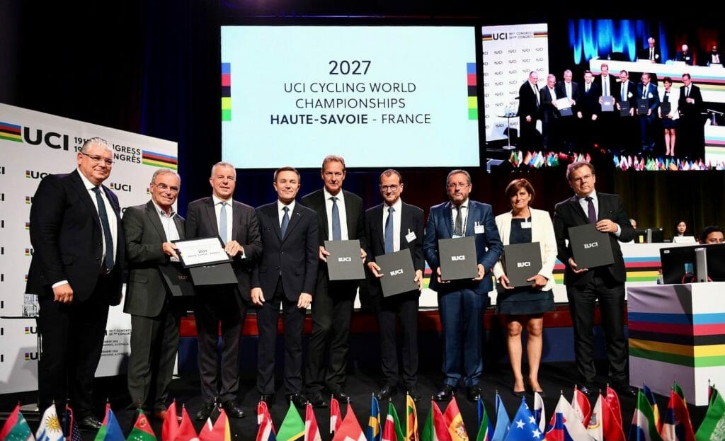 attribution Championnat du monde cyclisme 2027